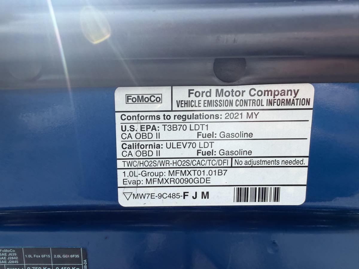 Used 2021 Ford EcoSport S FWD image 25