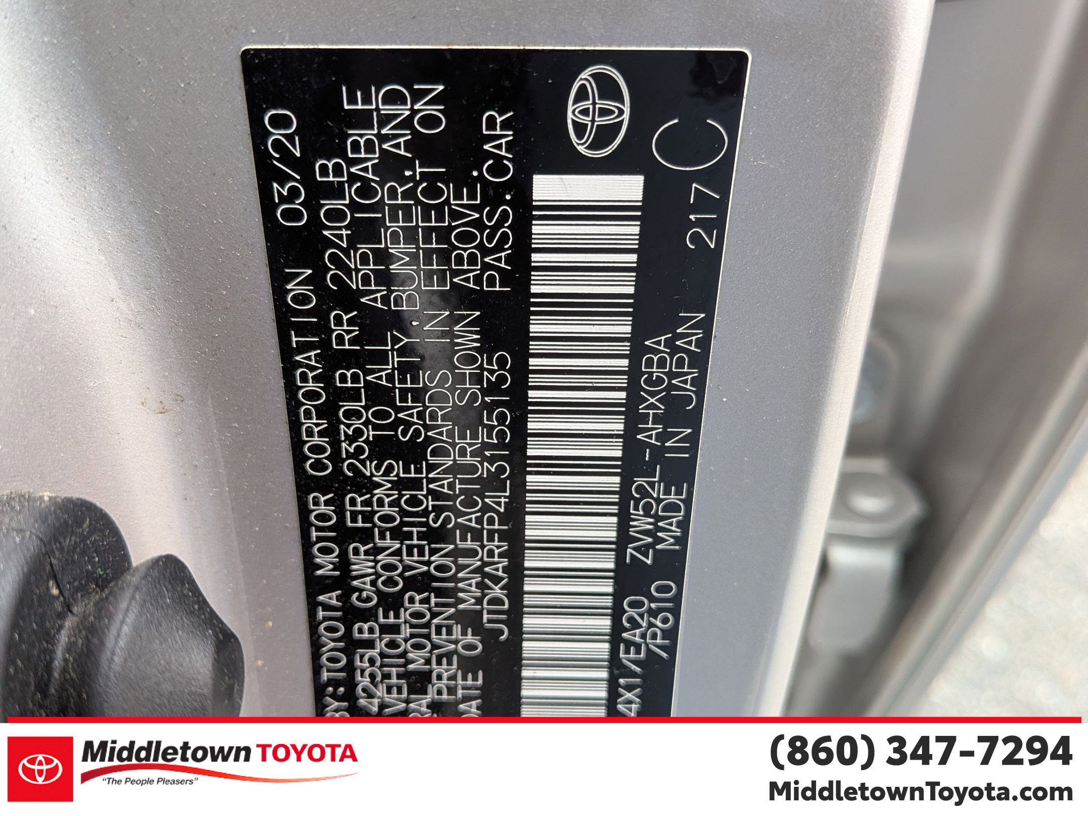 Certified 2020 Toyota Prius Prime Limited FWD image 40