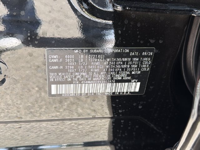 New 2027 Subaru Ascent Premium AWD/4WD image 25