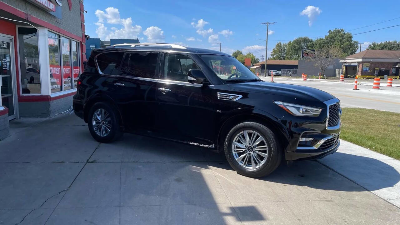 Used 2019 INFINITI QX80 Luxe w/ Proassist Package image 3