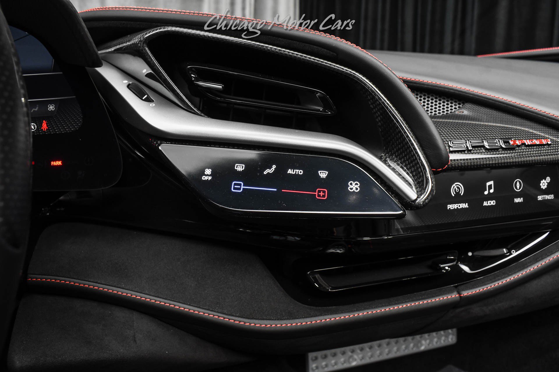 Used 2022 Ferrari SF90 Spider 1900 miles Tons of Carbon Fibe image 17