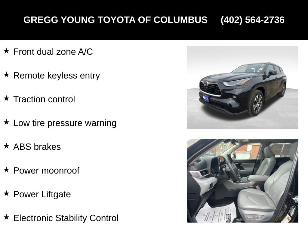 Used 2023 Toyota Highlander XLE image 7
