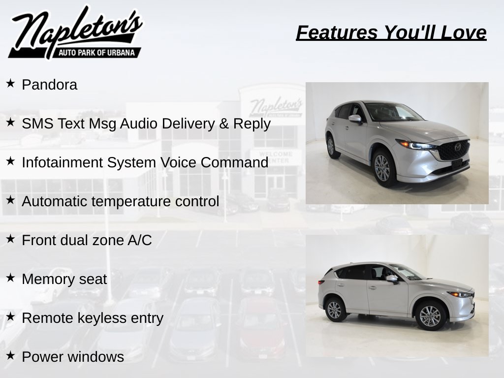 Used 2025 MAZDA CX-5 AWD 2.5 S w/ Preferred Package image 7