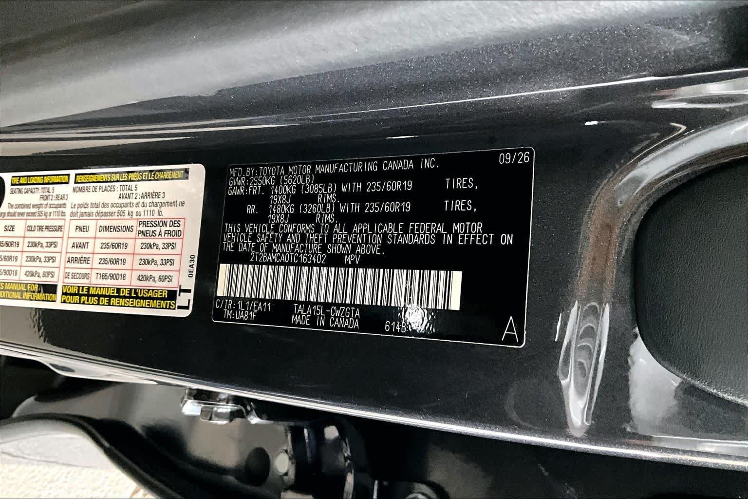 New 2026 Lexus RX 350 Premium w/ Accessory Package (K3) AWD/4WD image 13