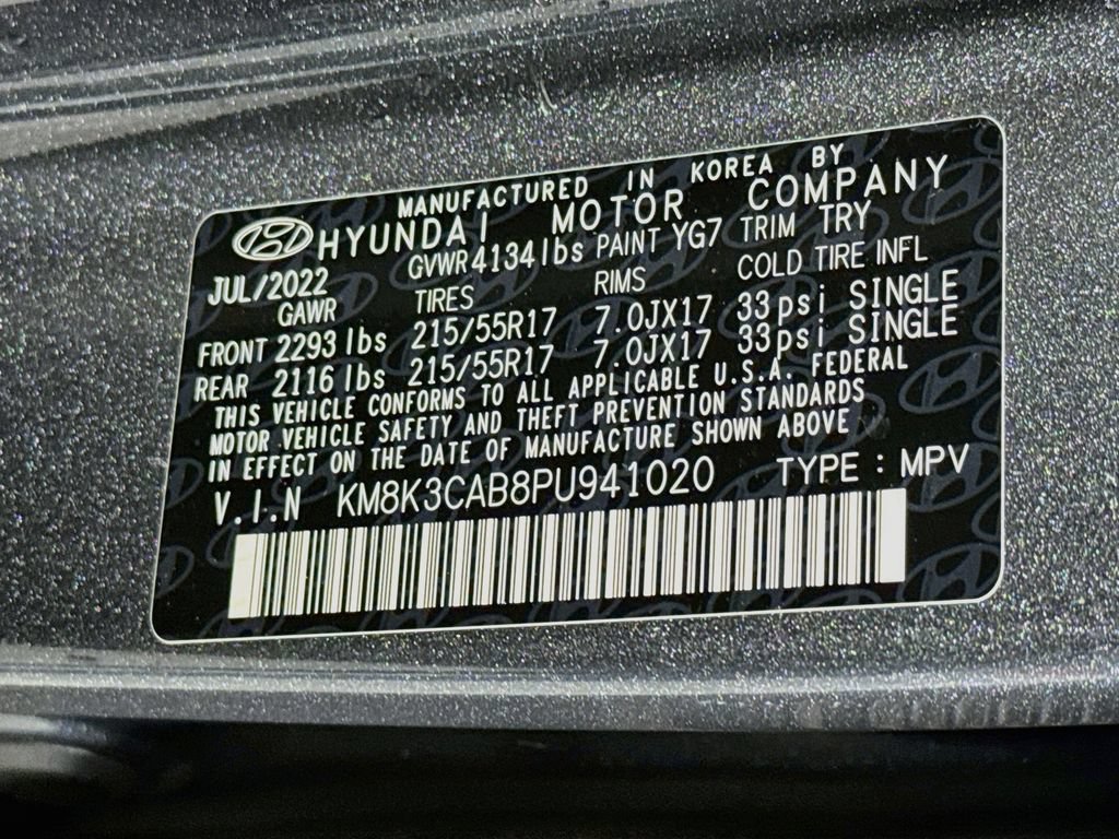 Used 2023 Hyundai Kona SEL w/ Convenience Package AWD/4WD image 31