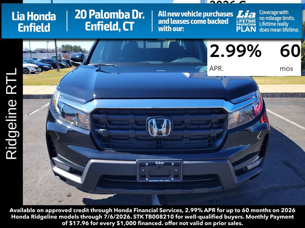 New 2026 Honda Ridgeline RTL image 10