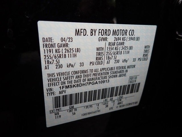 Used 2023 Ford Explorer XLT w/ Equipment Group 202A image 22