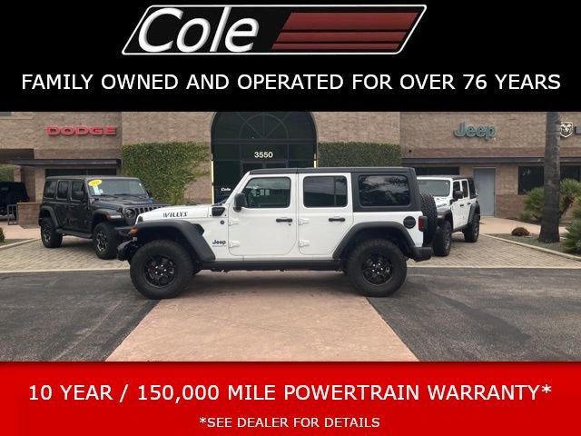 Used 2025 Jeep Wrangler Unlimited Sport S 4xe image 1