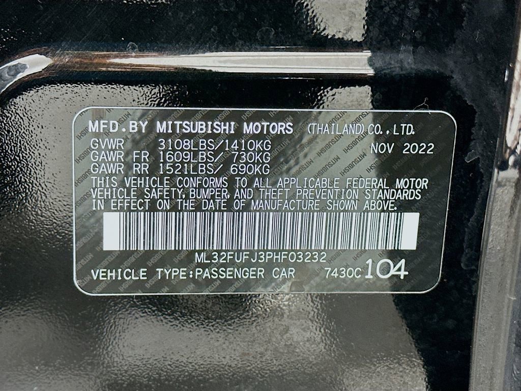 Used 2023 Mitsubishi Mirage G4 ES image 28