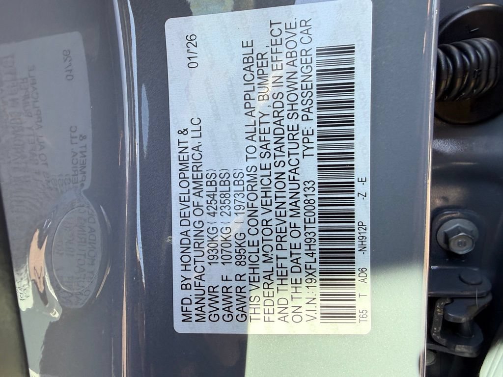 Certified 2026 Honda Civic Sport Touring image 30