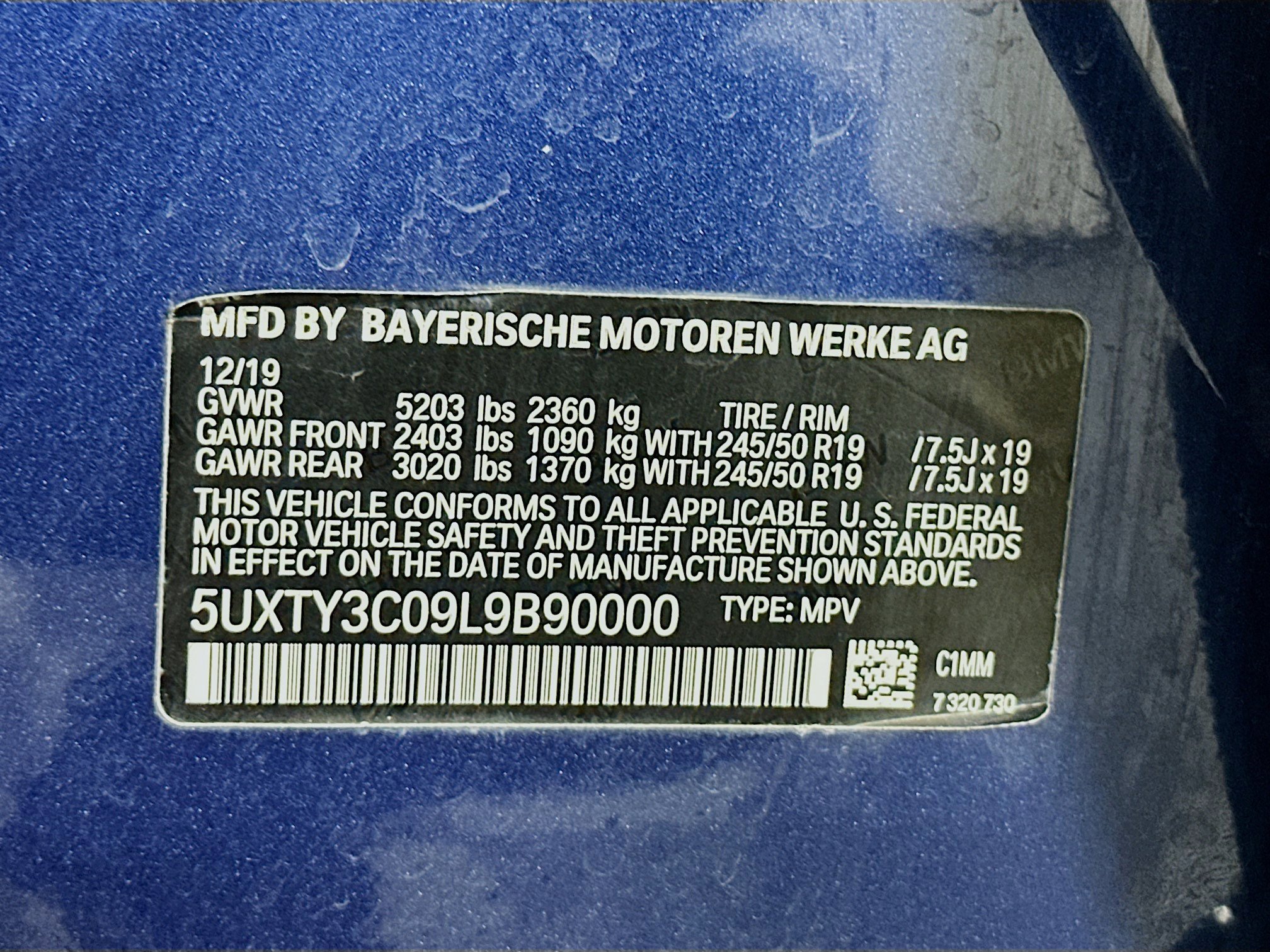 Used 2020 BMW X3 sDrive30i RWD image 12