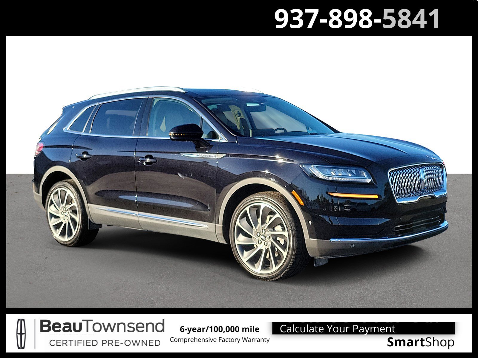 Certified 2022 Lincoln Nautilus Reserve w/ Equipment Group 201A