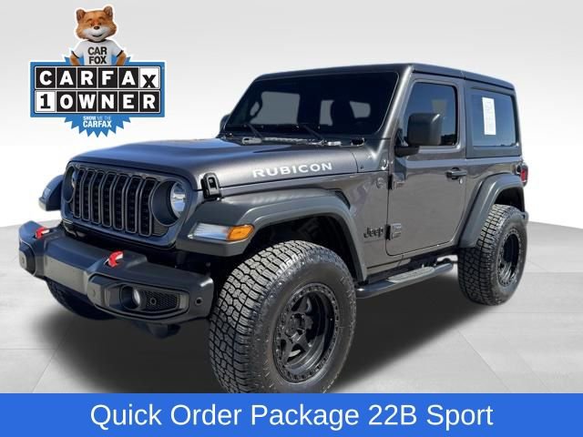 Certified 2025 Jeep Wrangler Sport image 1
