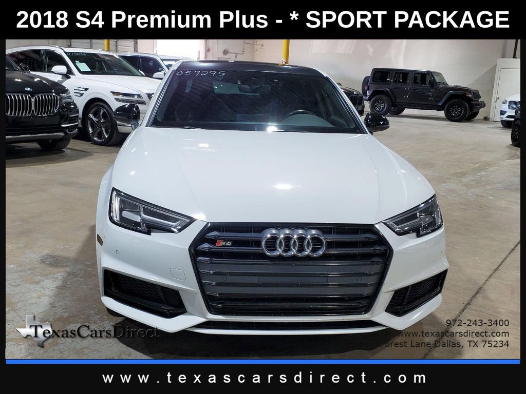 Used 2018 Audi S4 Premium Plus w/ Navigation Package image 2