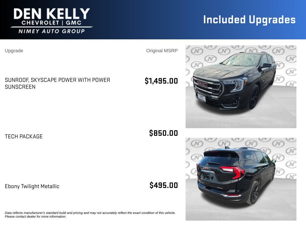 Used 2024 GMC Terrain AT4 w/ Tech Package AWD/4WD image 3