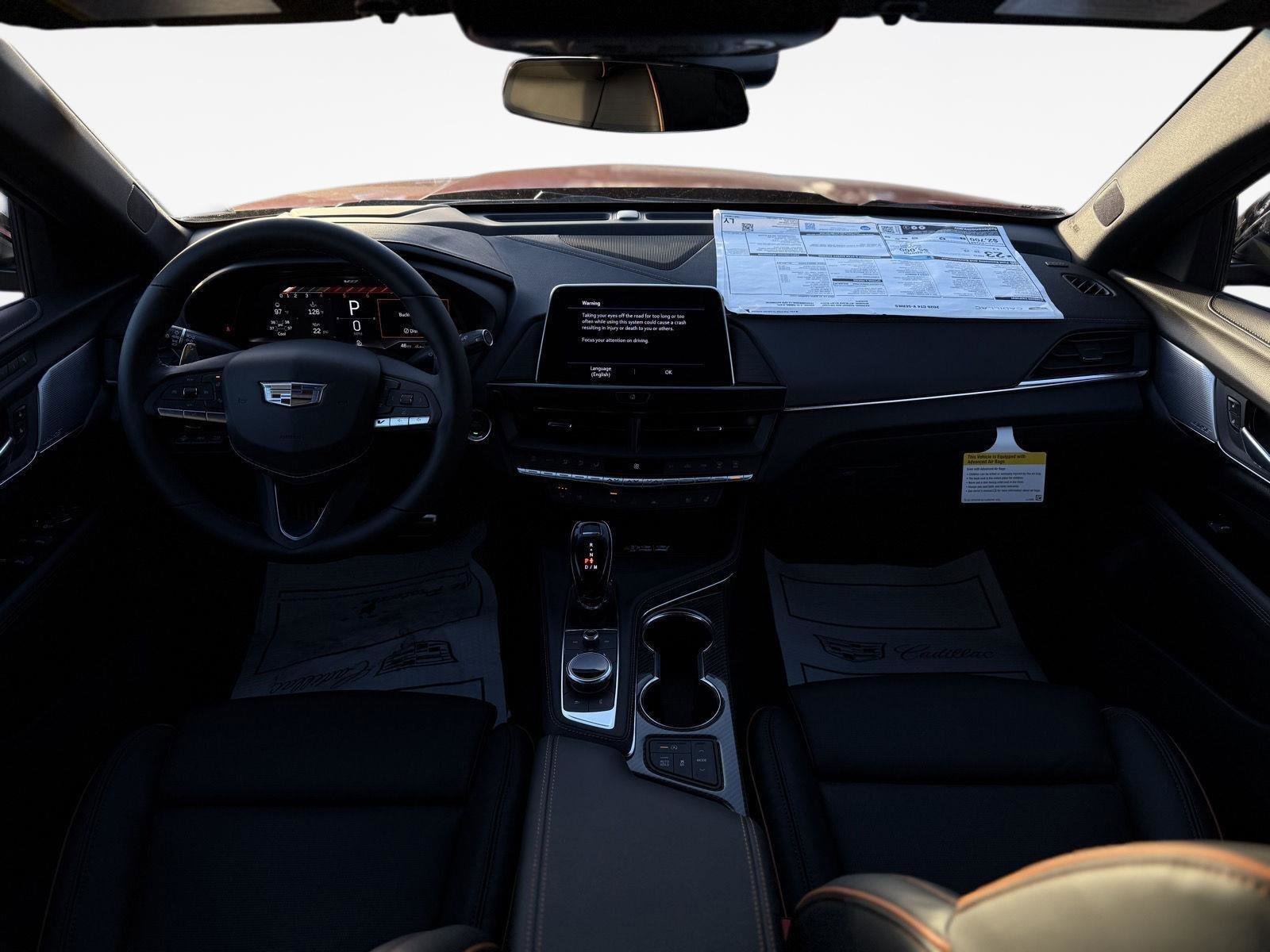 New 2026 Cadillac CT4 V w/ LPO, ONYX Package image 23