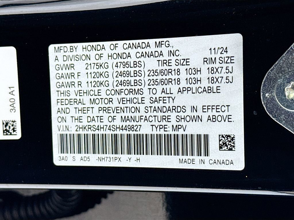 Certified 2025 Honda CR-V EX-L image 35