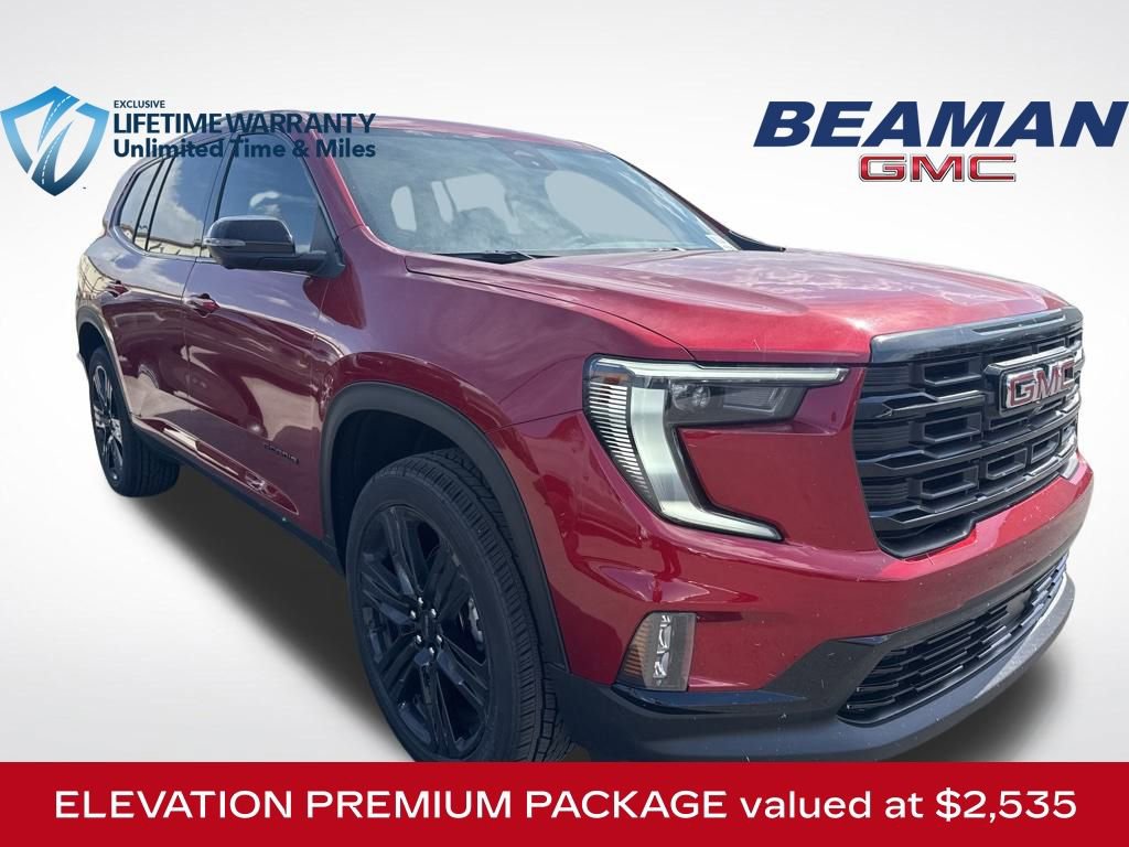 New 2025 GMC Acadia Elevation w/ Elevation Premium Package