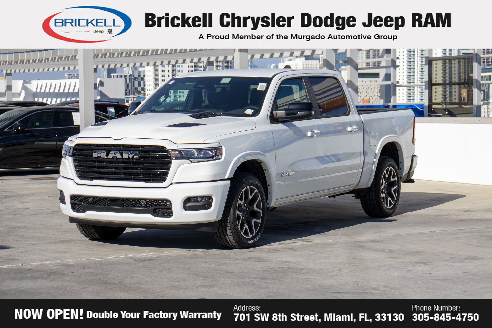 New 2026 RAM 1500 Laramie w/ Sport Appearance Package