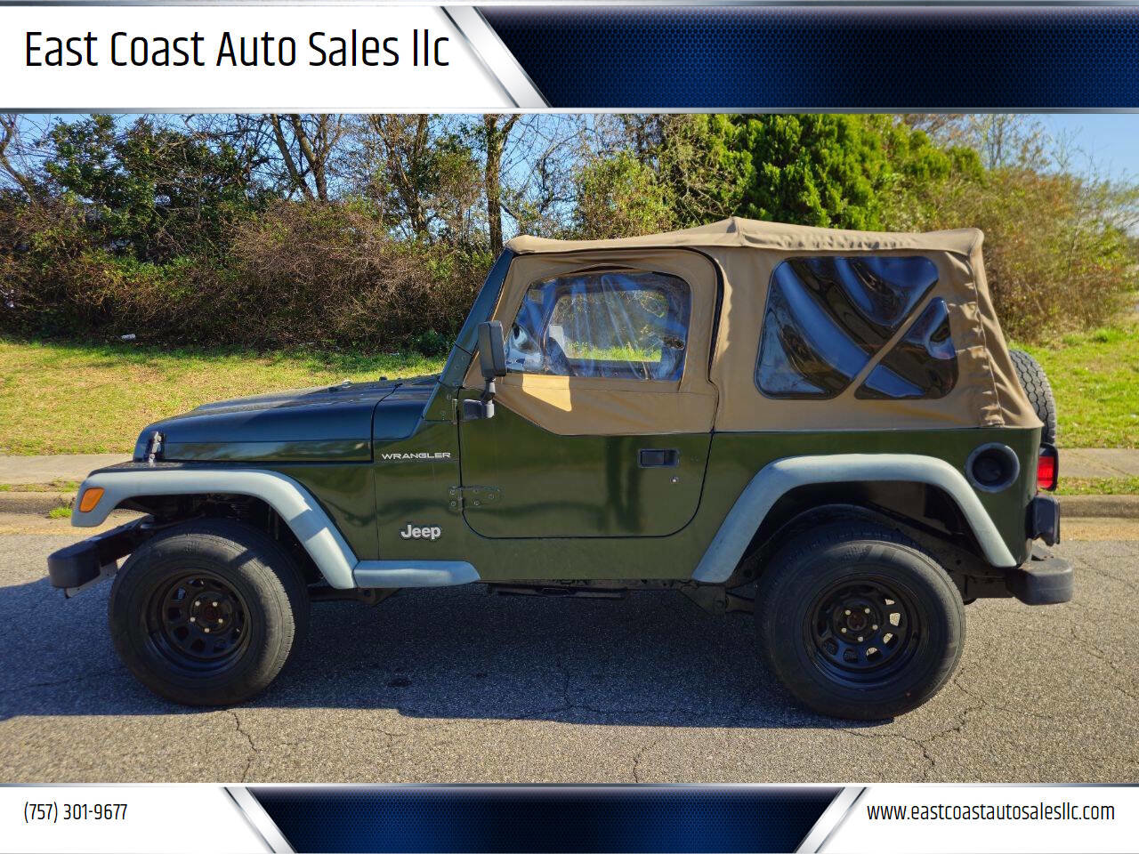 Used 1997 Jeep Wrangler SE AWD/4WD image 1