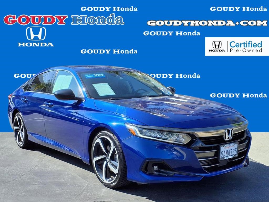 Certified 2022 Honda Accord Sport Special Edition