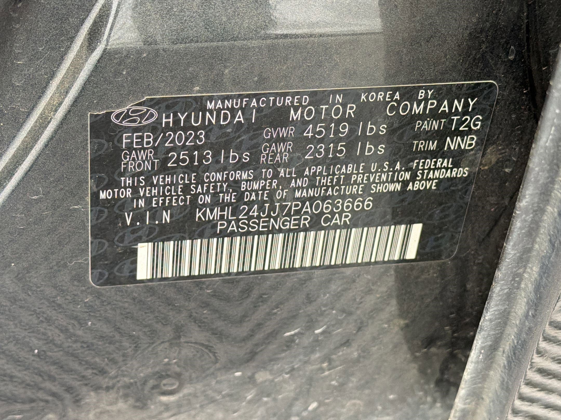 Used 2023 Hyundai Sonata Blue FWD image 20