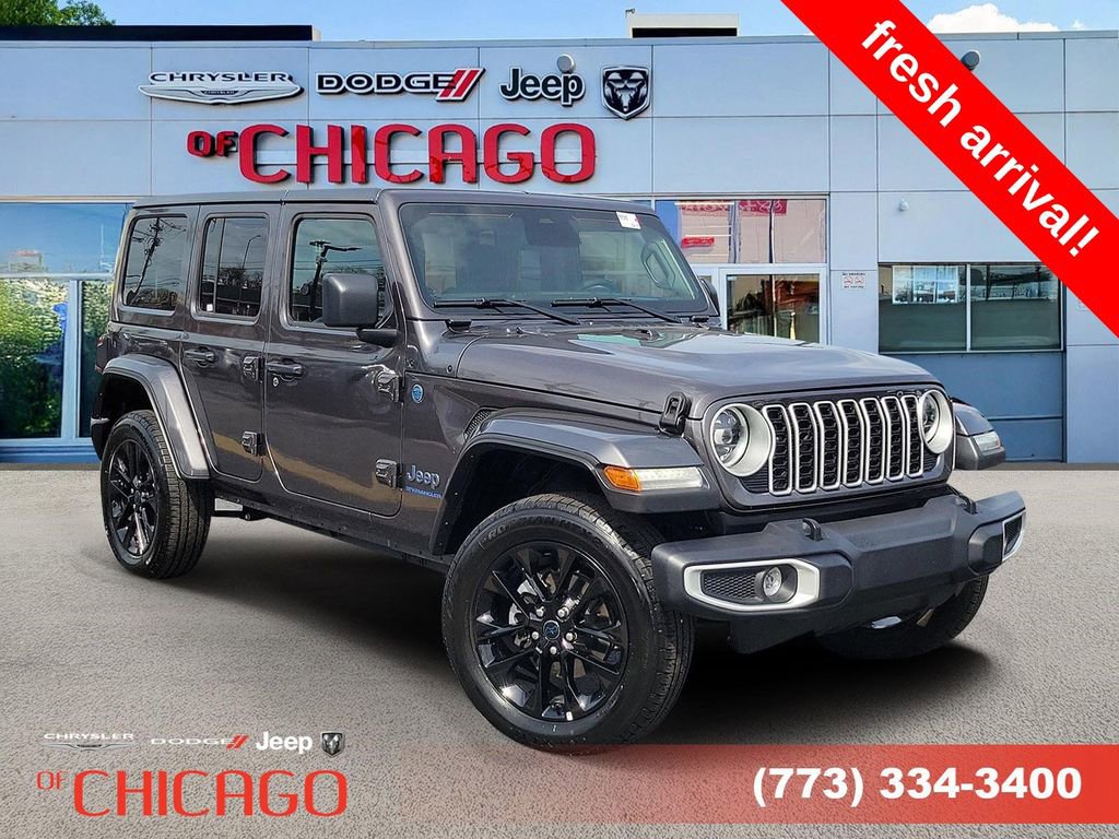 Certified 2025 Jeep Wrangler Unlimited Sahara w/ Safety Group AWD/4WD image 1