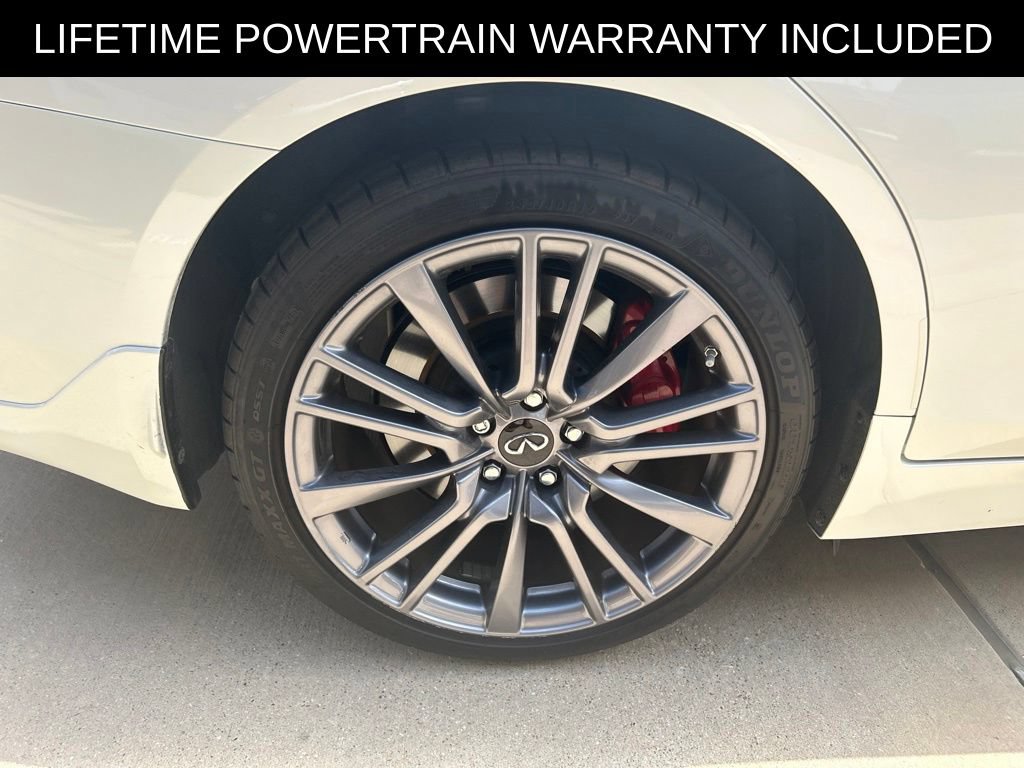 Certified 2022 INFINITI Q50 Red Sport 400 AWD/4WD image 9