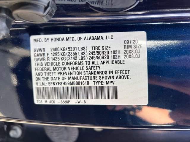 Used 2021 Honda Passport EX-L image 17