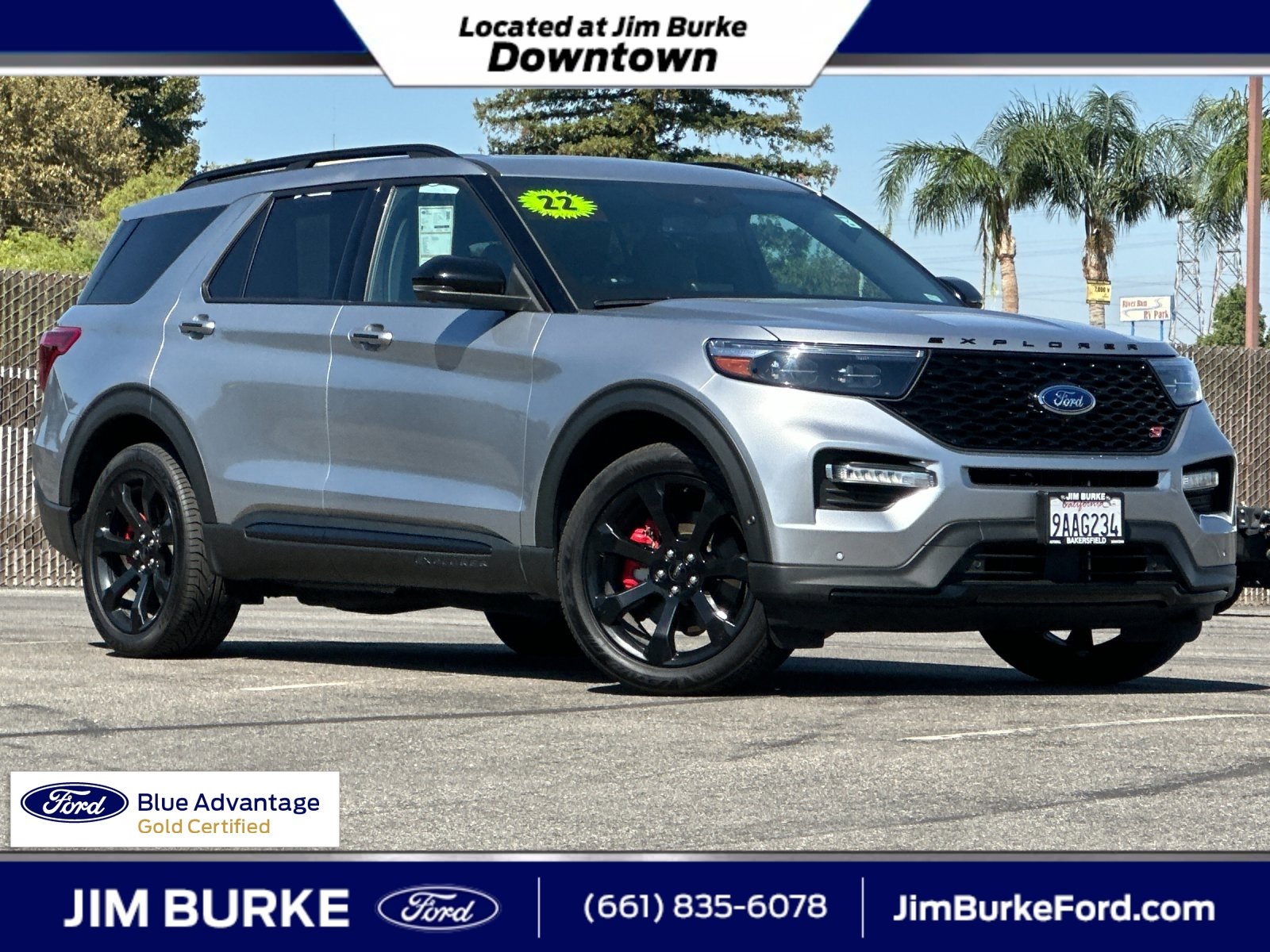 Certified 2022 Ford Explorer ST w/ Equipment Group 401A