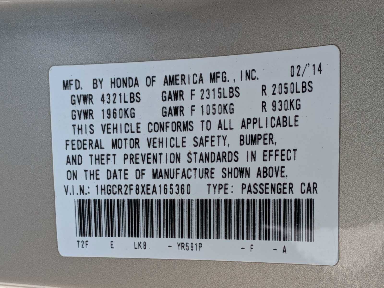 Used 2014 Honda Accord EX-L image 32