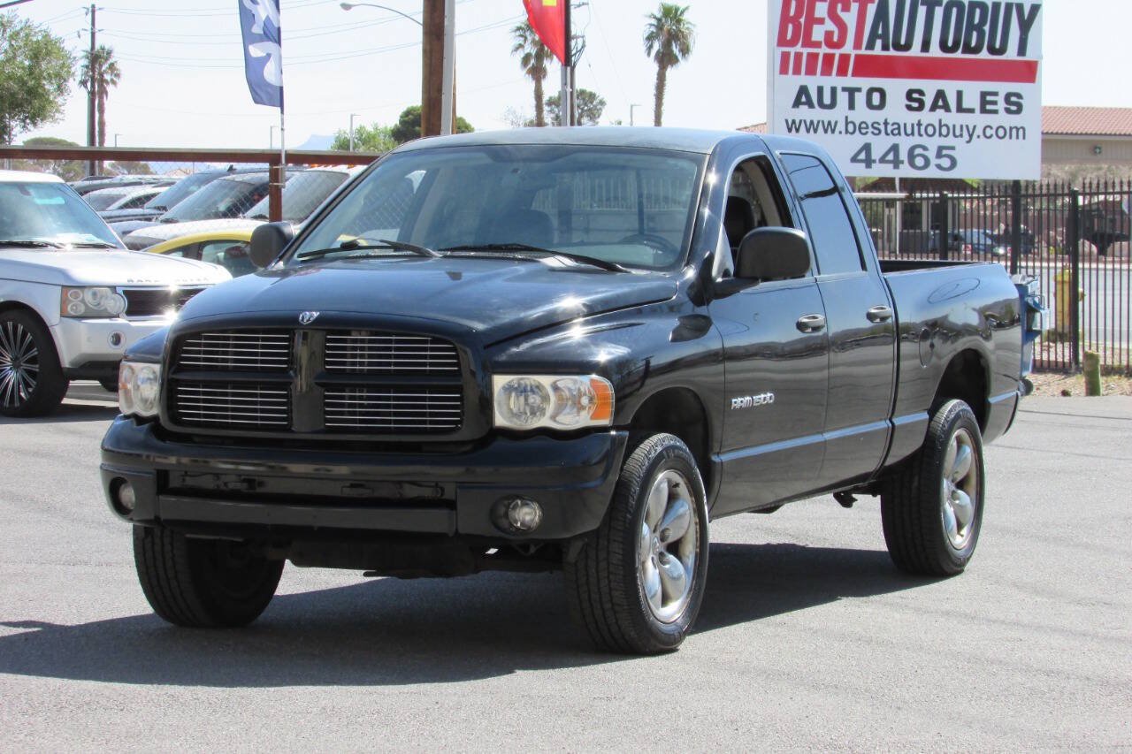 Used 2003 Dodge Ram 1500 Truck 4x4 Quad Cab image 4
