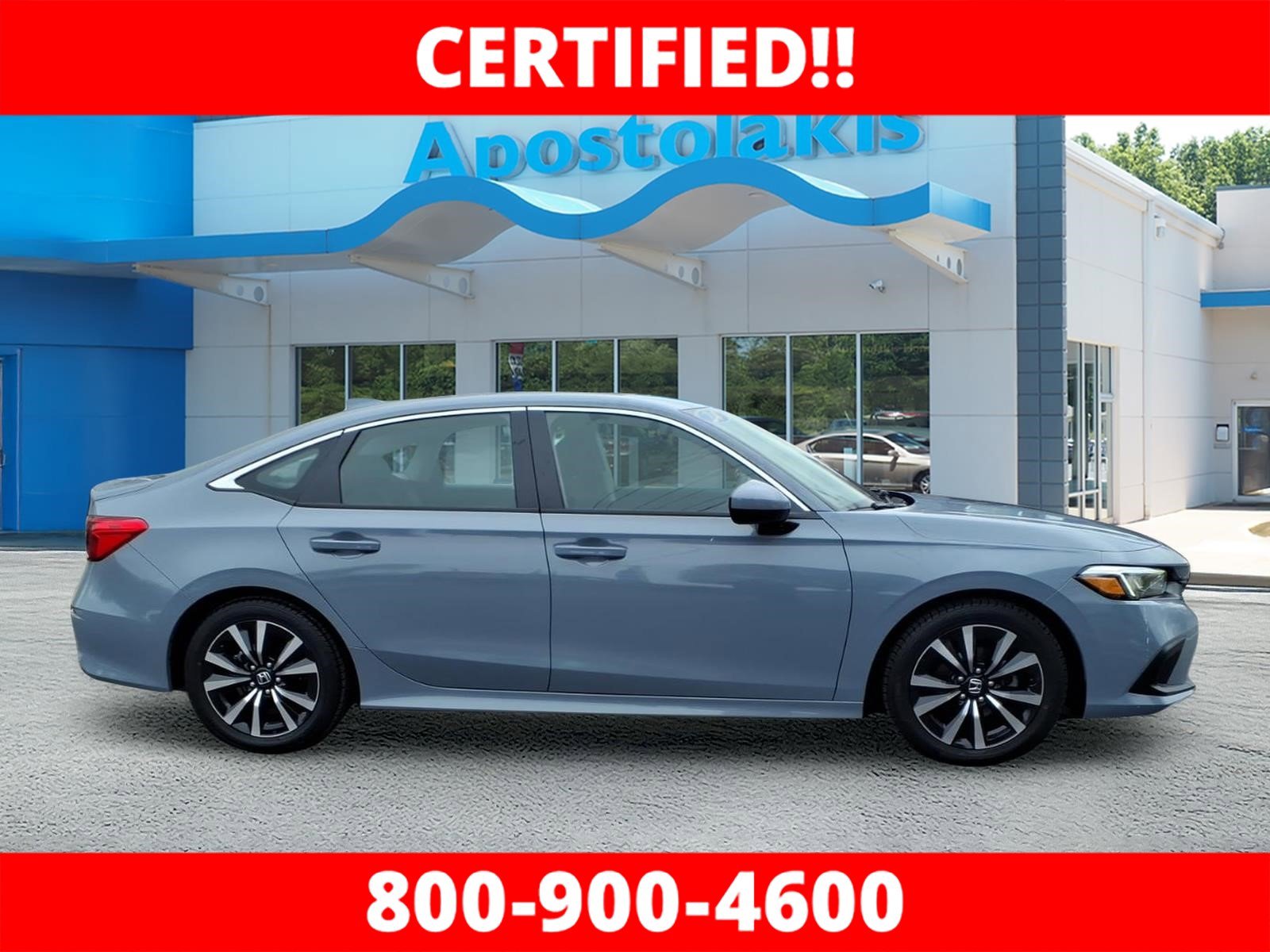 Certified 2024 Honda Civic EX image 2