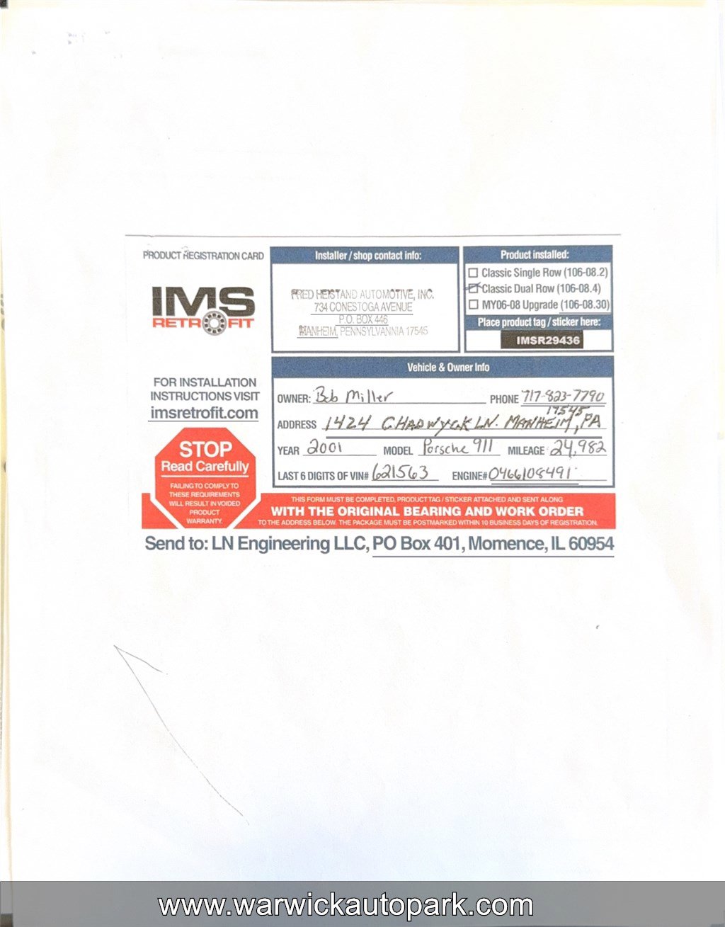 Used 2001 Porsche 911 GT3 RS image 25