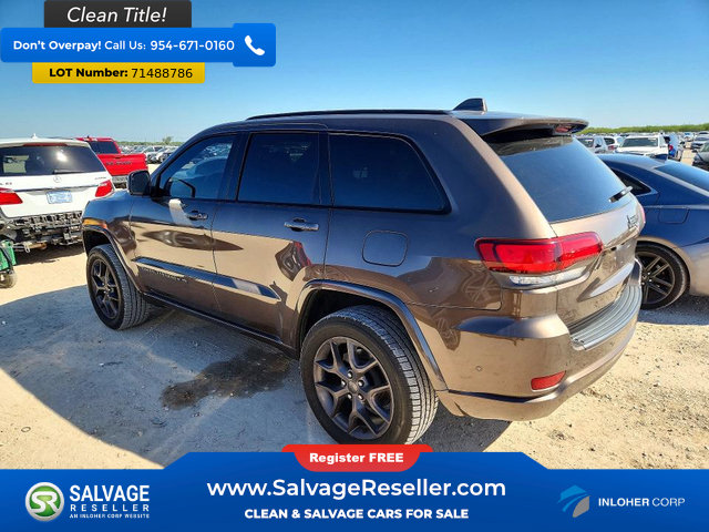 Used 2021 Jeep Grand Cherokee Limited w/ Quick Order Package 28K 80th RWD image 3