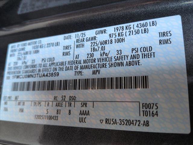 New 2026 Ford Escape ST-Line w/ Tech Pack #1 image 17