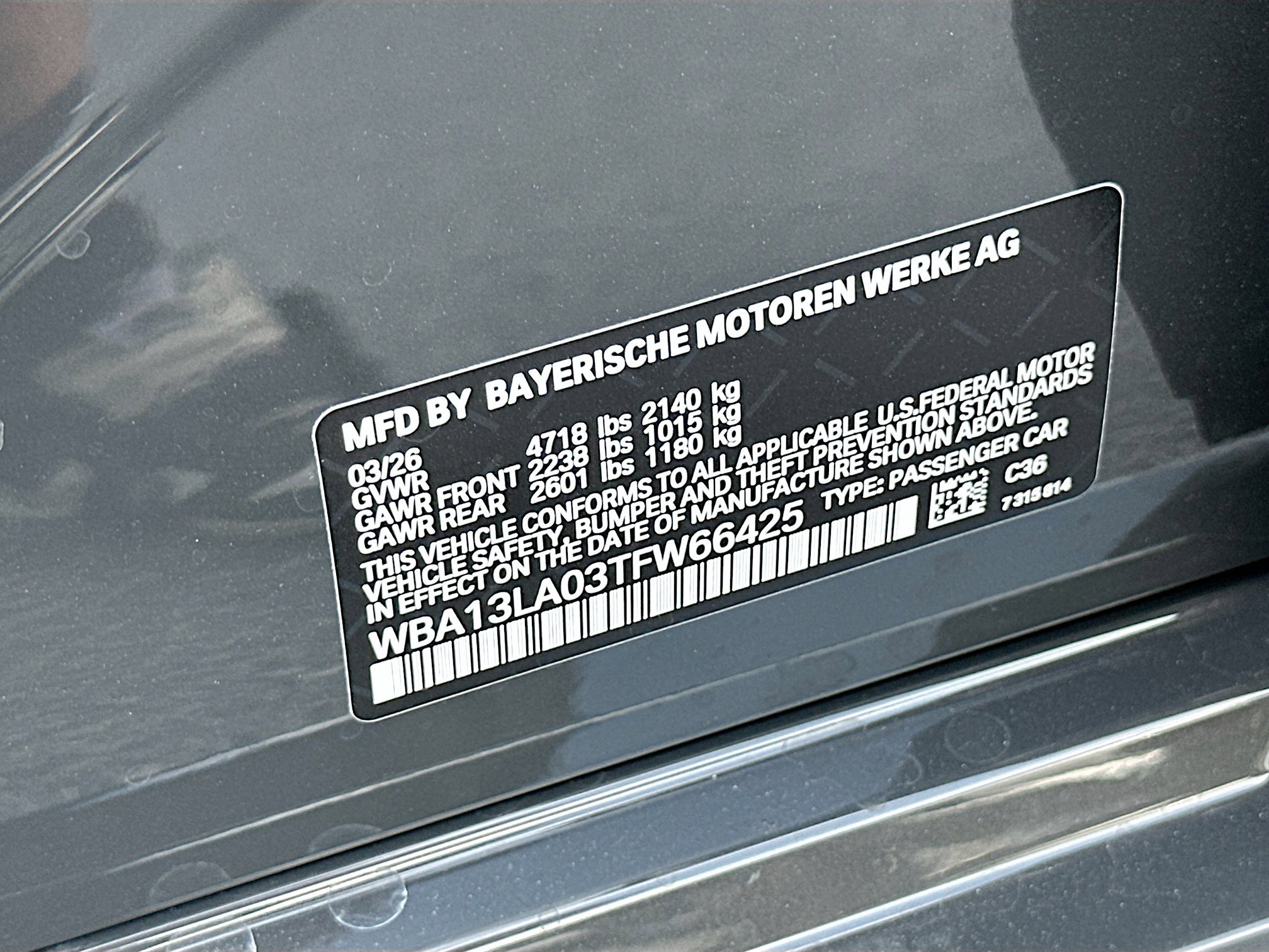 New 2026 BMW 330i Sedan w/ M Sport Package RWD image 27