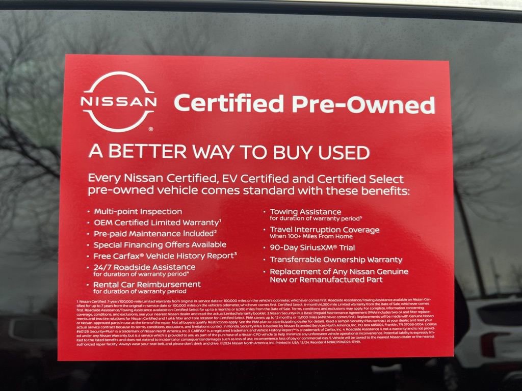 Certified 2024 Nissan Rogue SV image 8