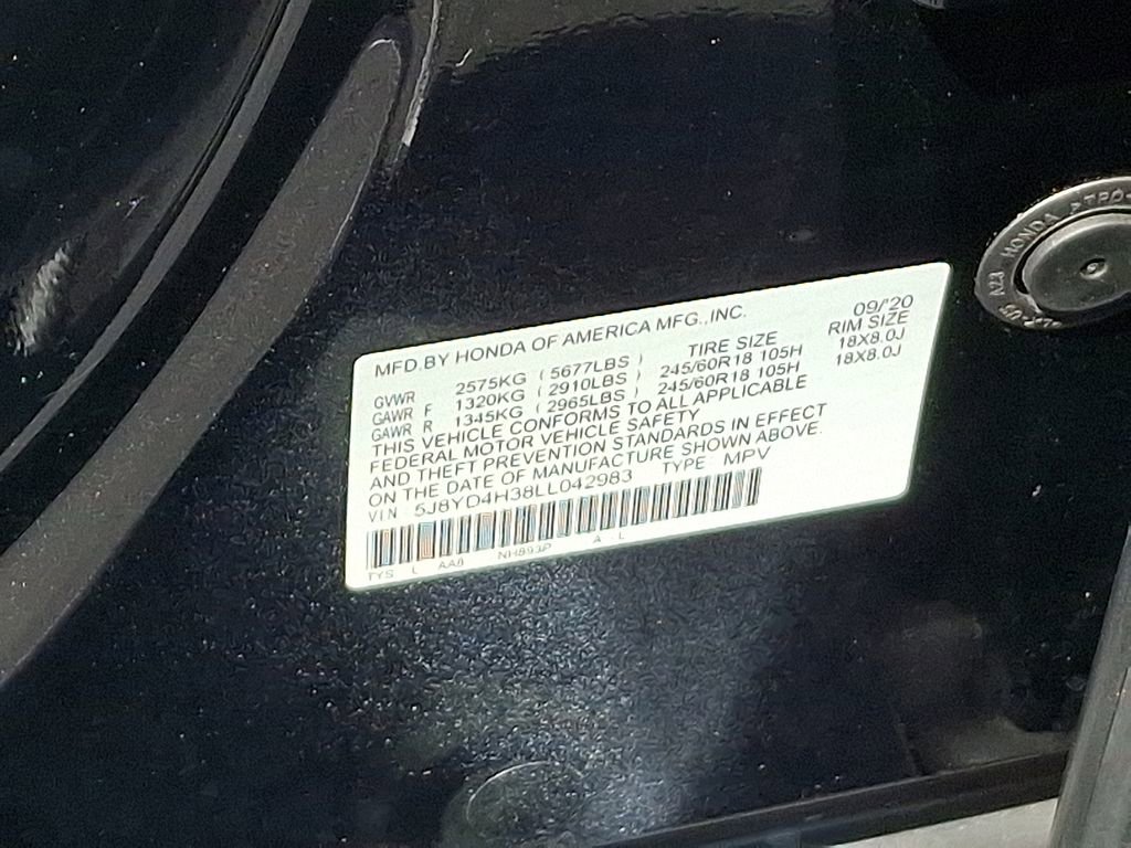 Certified 2020 Acura MDX SH-AWD image 28