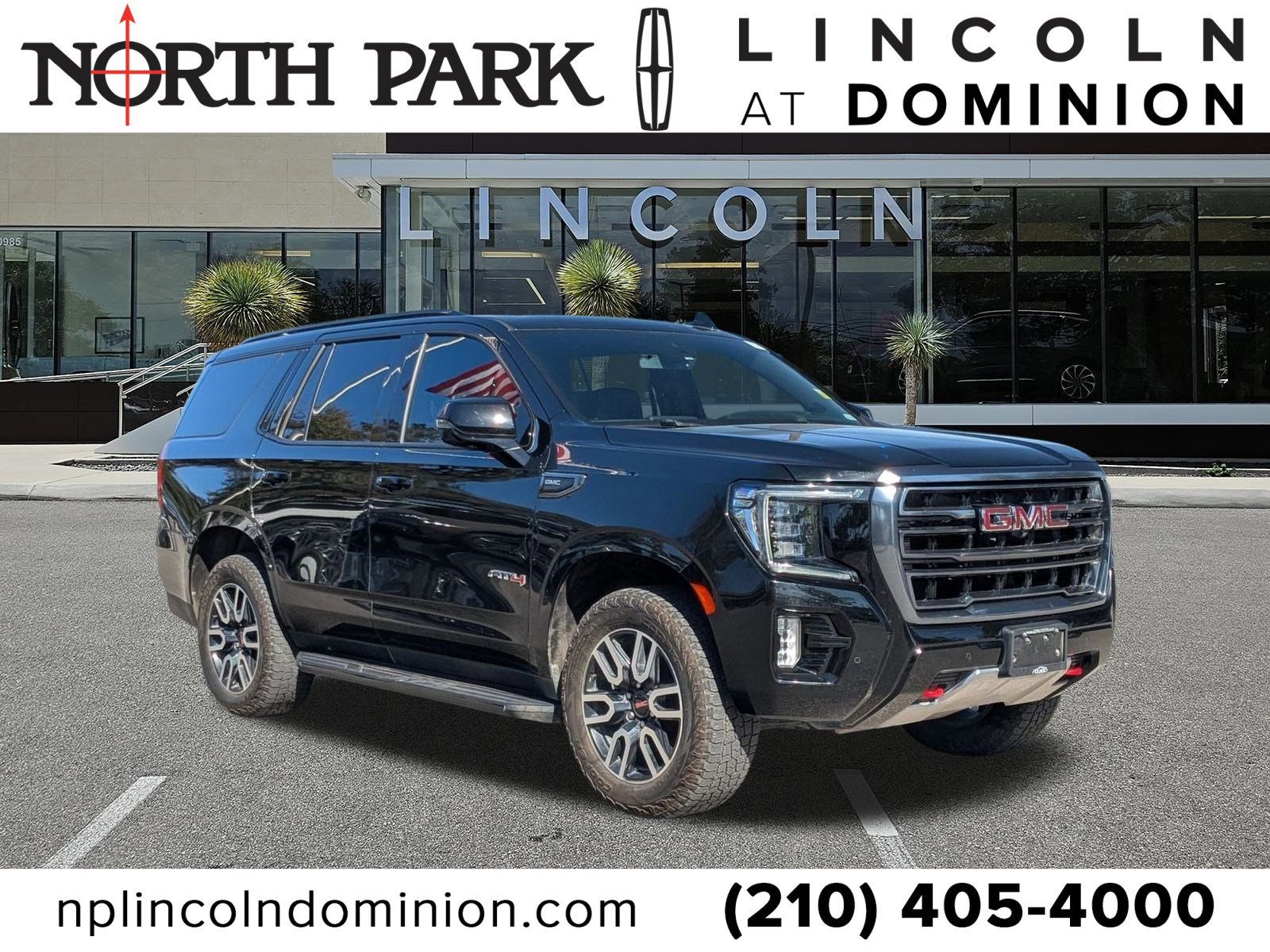 Used 2021 GMC Yukon AT4 w/ Rear Media and Nav Package