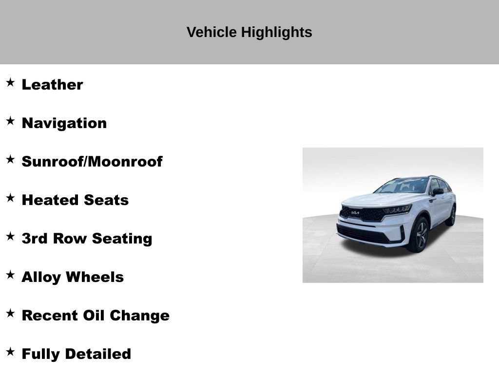 Certified 2023 Kia Sorento S w/ Panoramic Sunroof Package FWD image 10