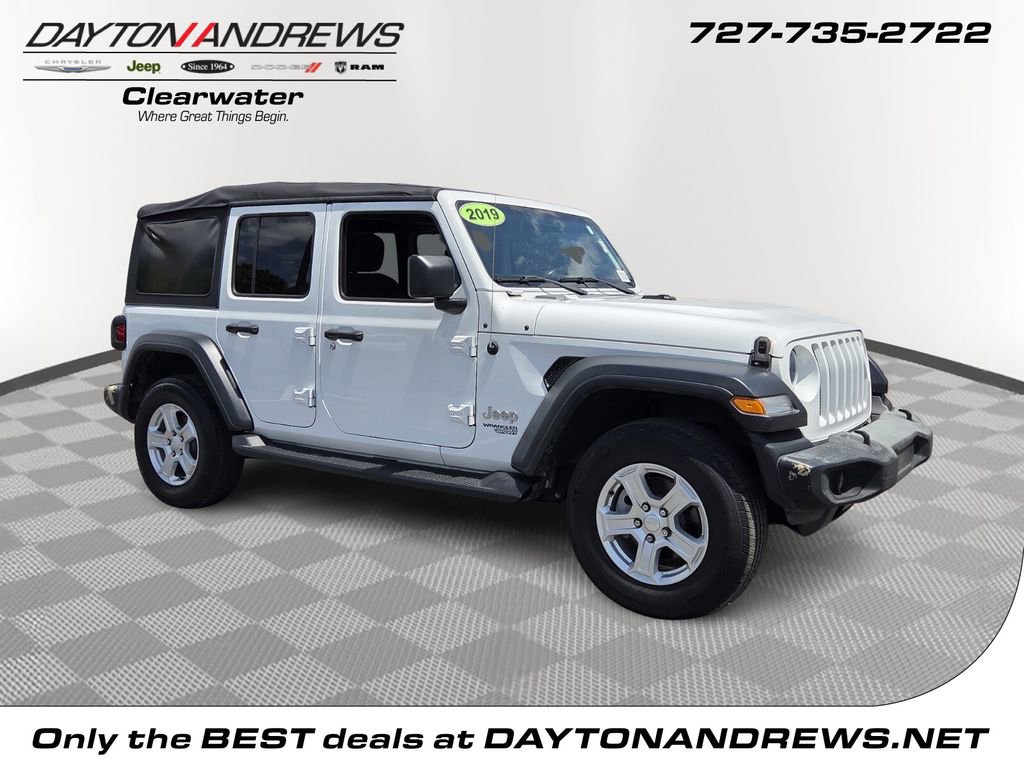 Used 2019 Jeep Wrangler Unlimited Sport AWD/4WD image 1