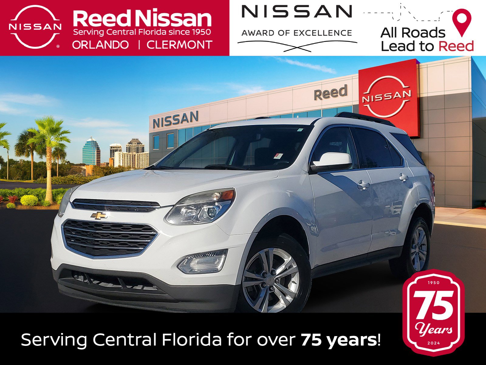 Used 2016 Chevrolet Equinox LT w/ Convenience Package image 1
