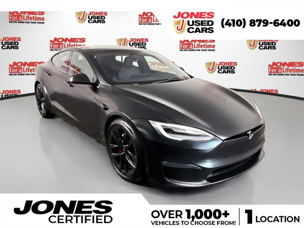 Used 2021 Tesla Model S Plaid AWD/4WD image 1