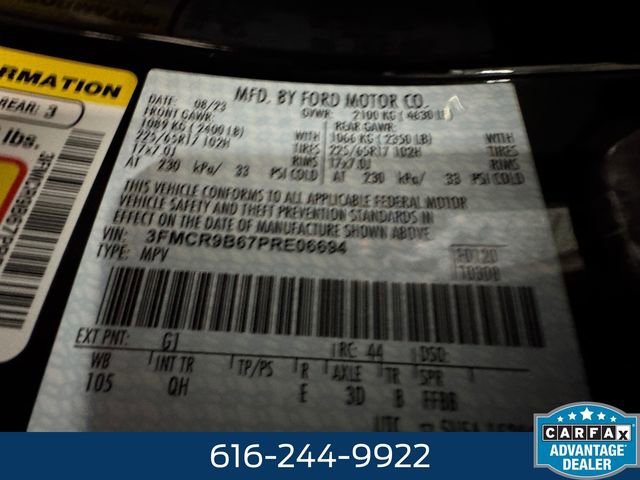 Used 2023 Ford Bronco Sport Big Bend w/ Convenience Package image 27