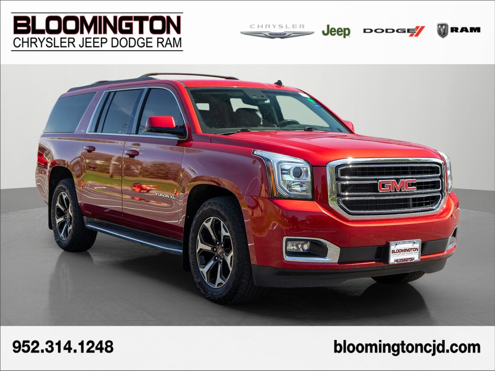 Used 2015 GMC Yukon XL SLT w/ HD Trailering Package AWD/4WD image 1