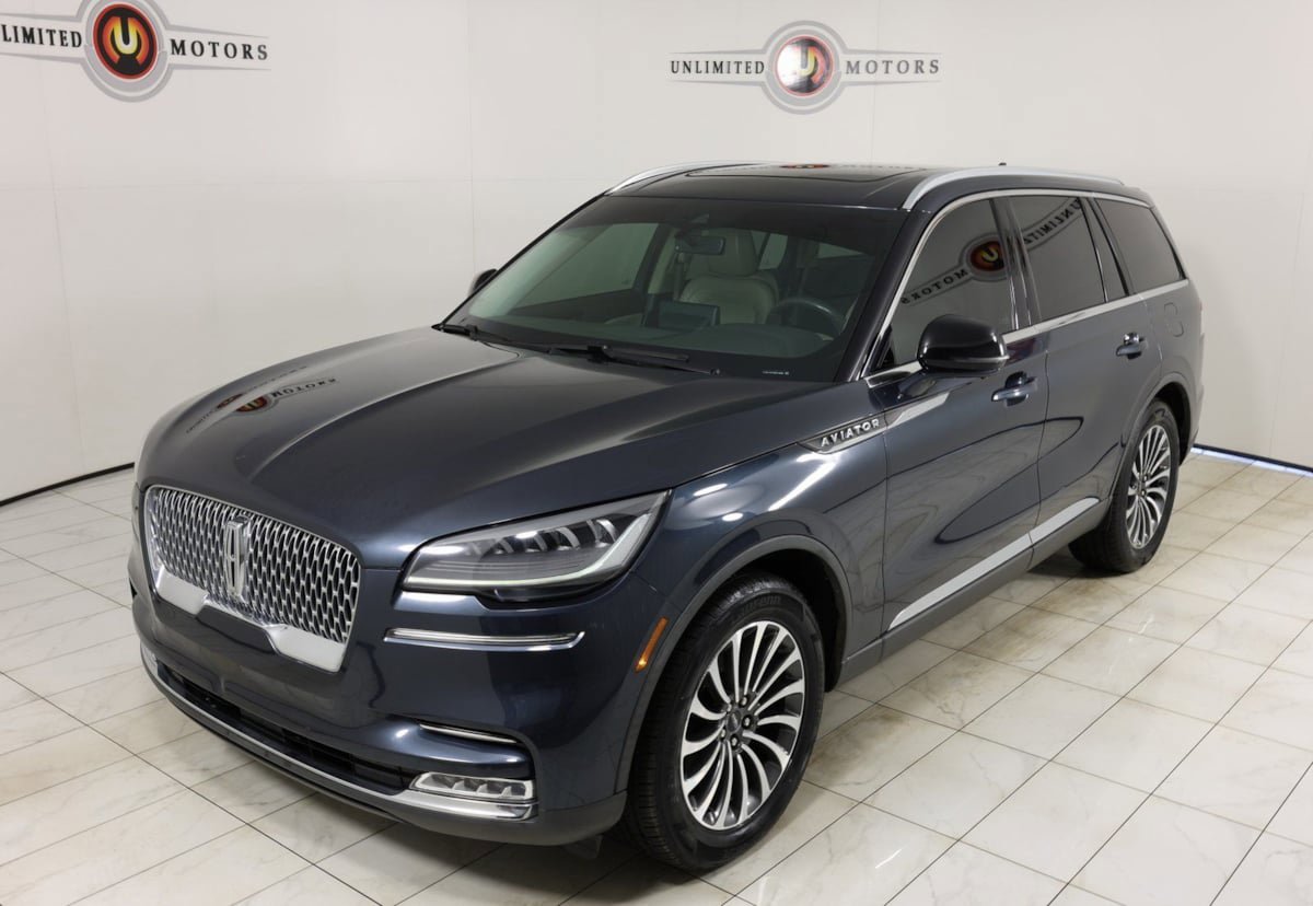 Used 2021 Lincoln Aviator Reserve w/ Class IV Trailer Tow Package AWD/4WD image 35