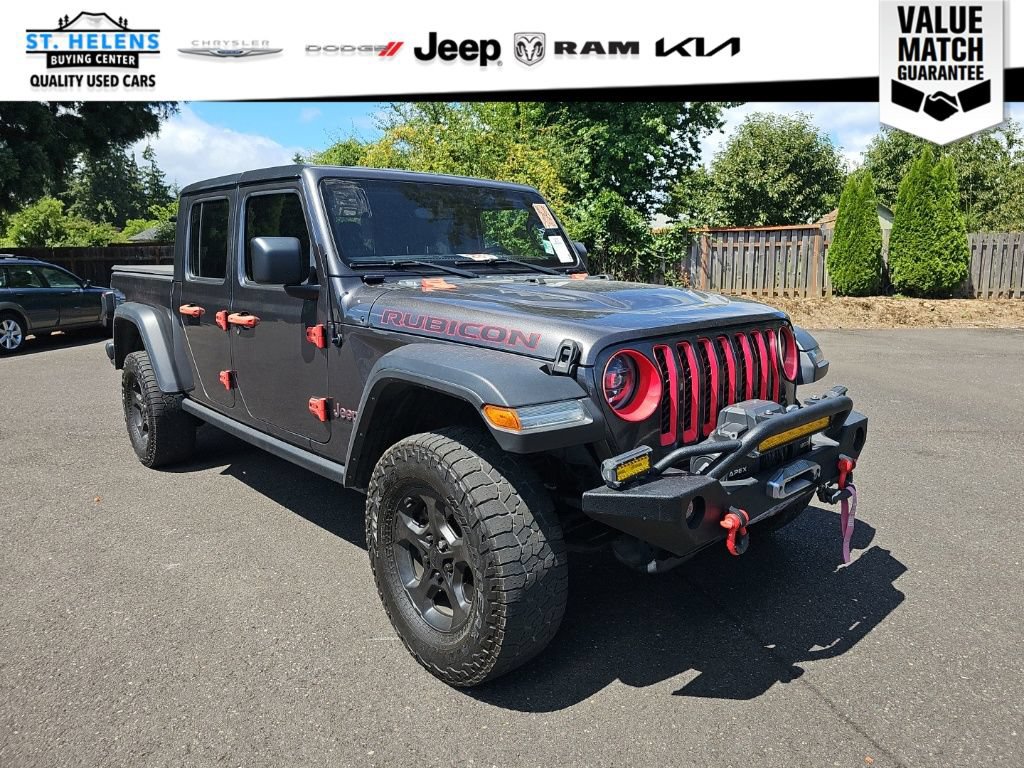 Used 2021 Jeep Gladiator Rubicon AWD/4WD image 9