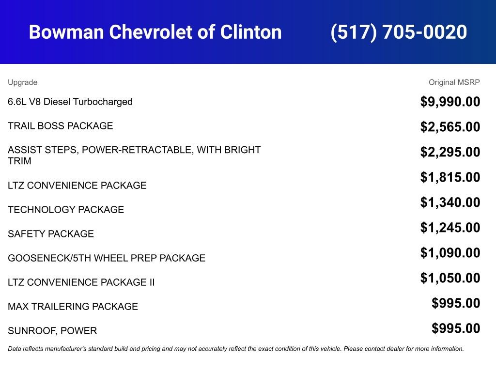 New 2026 Chevrolet Silverado 2500 LTZ w/ Trail Boss Package image 5
