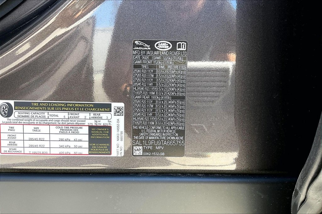 New 2026 Land Rover Range Rover Sport Dynamic SE AWD/4WD image 8